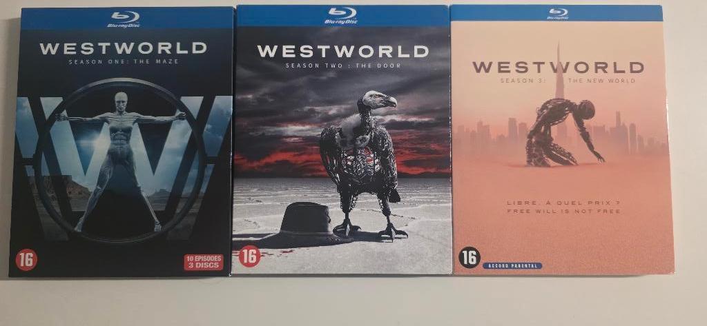 BR - Westworld 1-3, Cd's en Dvd's, Blu-ray, Ophalen of Verzenden, Zo goed als nieuw