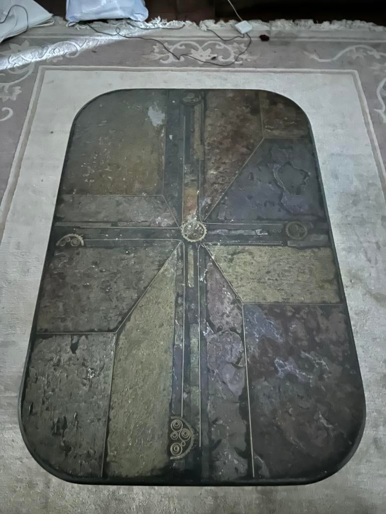 Salontafel, brutalistisch, Marcus Kingma (dringend weg), Antiek en Kunst, Curiosa en Brocante, Ophalen