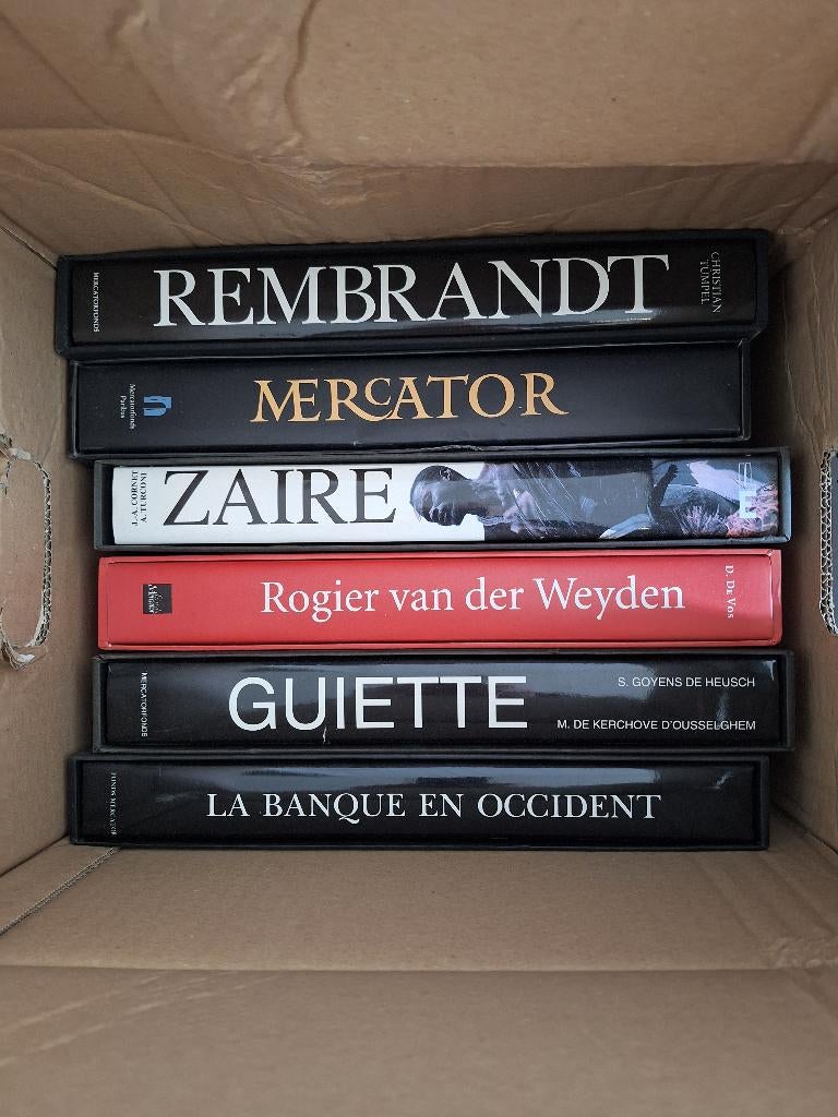 Collection de +/- 180 livres d'art, Livres, Enlèvement, Comme neuf, Autres sujets/thèmes