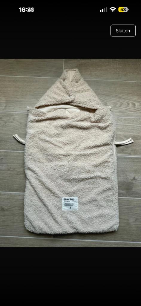 Voetenzak jollein, Kinderen en Baby's, Dekens, Slaapzakjes en Inbakerproducten, Ophalen of Verzenden, Zo goed als nieuw