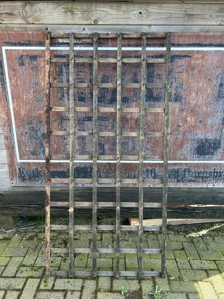 Houten klimrek voor planten, Ophalen, Nieuw, Hout, Sierhekwerk