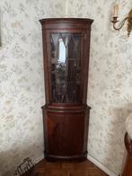 Meuble en coin 90 vitrine bois, Enlèvement, Utilisé