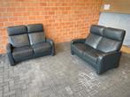 Leder salon - als nieuw, Enlèvement, Comme neuf, Cuir