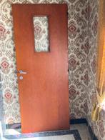 3 portes peintes avec verre figuré, Enlèvement, Comme neuf