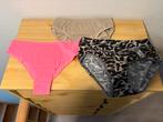 3 slips van Nana en Hunkemöller (L)., Kleding | Dames, Ophalen of Verzenden, Grijs, Slip