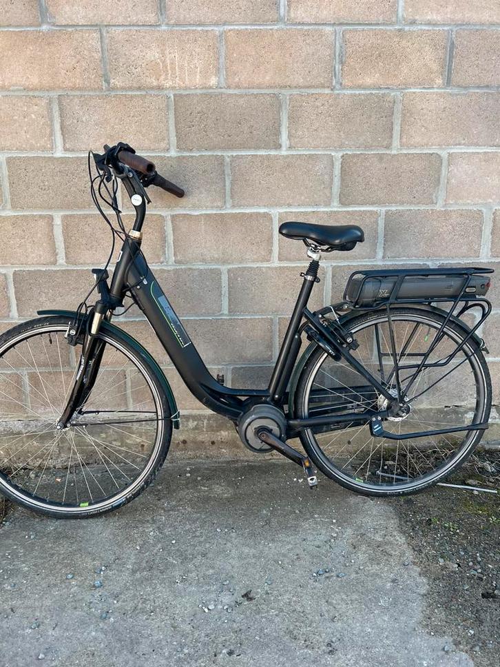 Elektrische fiets norta met middenmotor “maar 3000 km”, Fietsen en Brommers, Elektrische fietsen, Zo goed als nieuw, Ophalen