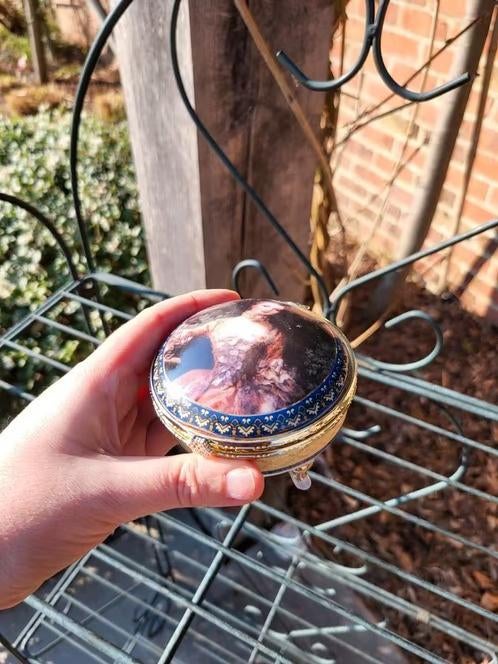 Belle boîte à bijoux vintage Movitex, Antiquités & Art, Enlèvement