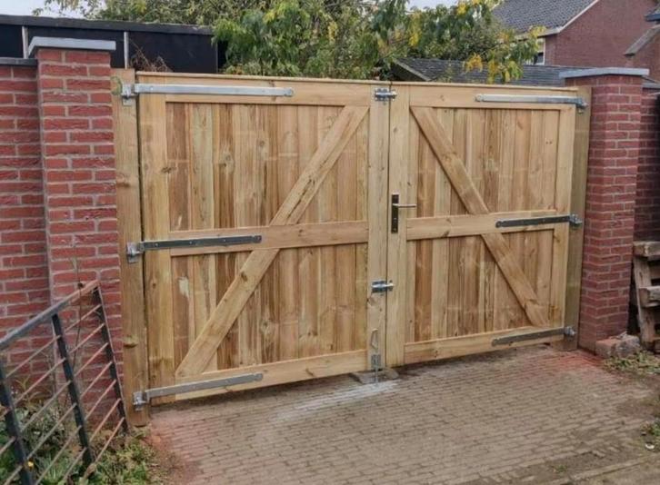 Tuinpoort, Tuin en Terras, Tuinpoorten, Hout, Ophalen of Verzenden