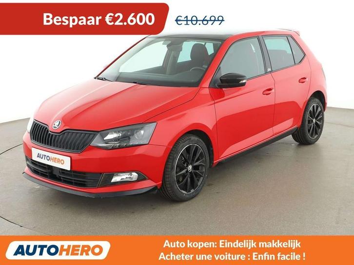 Skoda Fabia 1.0 TSI Monte Carlo (bj 2017), Auto's, Skoda, Te koop, Fabia, ABS, Airbags, Airconditioning, Bluetooth, Boordcomputer