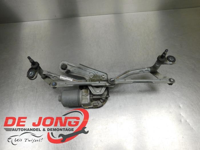 Moteur + mécanique essuie-glace d'un Volkswagen Touran, Volkswagen, -, 3 mois de garantie, Utilisé