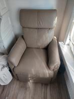 Lederen relax zetel, Huis en Inrichting, Fauteuils, Ophalen