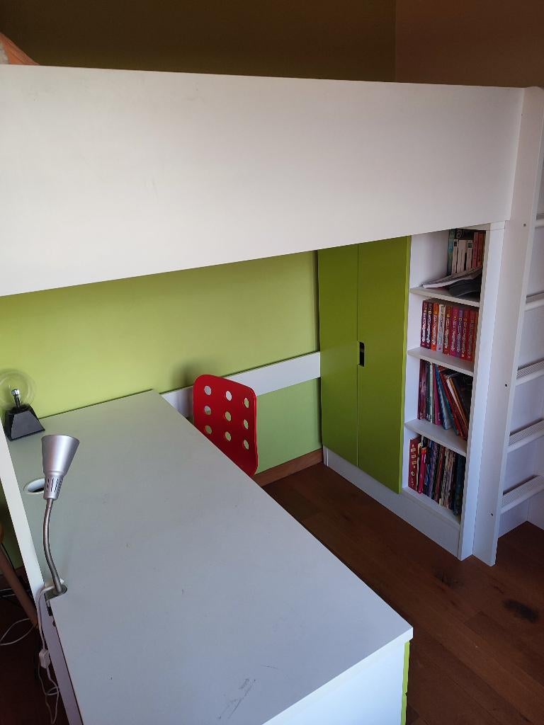 Lit mezzanine ikea, Enfants & Bébés, Chambre d'enfant | Lits superposés & Lits mezzanines, Enlèvement, Utilisé, Lit mezzanine