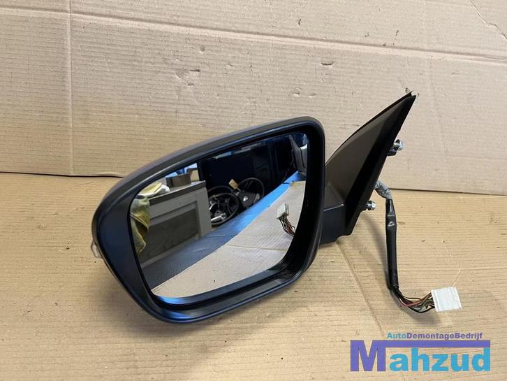NISSAN QASHQAI J11 blauw links spiegel met camera 2013-2021, Auto-onderdelen, Spiegels, Nissan, Gebruikt