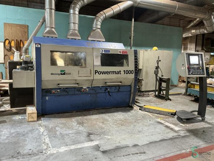 Vierzijdige schaafmachines Weinig Powermat 1000 2004, Zakelijke goederen, Machines en Bouw | Houtbewerking