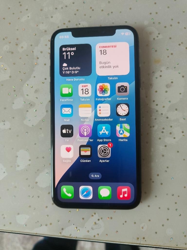 tekoop iphone xs 64 gb batterij con 92 top staat, Télécoms, Téléphonie mobile | Apple iPhone, 92 %, IPhone XS, Comme neuf, Enlèvement