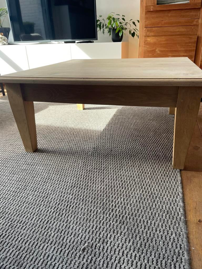 Table basse en chêne, Maison & Meubles, Moins de 50 cm, 50 à 100 cm, Enlèvement, 50 à 100 cm