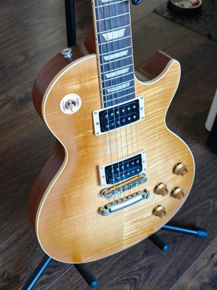 Gibson Les Paul Standard Faded 50s Vintage Honey Burst Demo, Muziek en Instrumenten, Snaarinstrumenten | Gitaren | Elektrisch