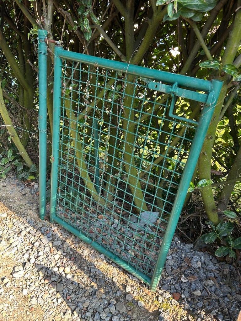 portail de jardin barrière  115x 85 - 145x 110 2 modèles, Jardin & Terrasse, Portes de jardin, Utilisé, Enlèvement