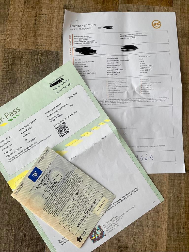 Kia Pro Ceed, Argent ou Gris, Achat, Euro 6, Noir