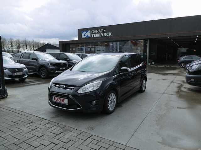 Ford Grand C-Max 1.6 i benzine 150pk Titanium Leder, Autos, Ford, Entreprise, Grand C-Max, ABS, Airbags, Air conditionné, Alarme