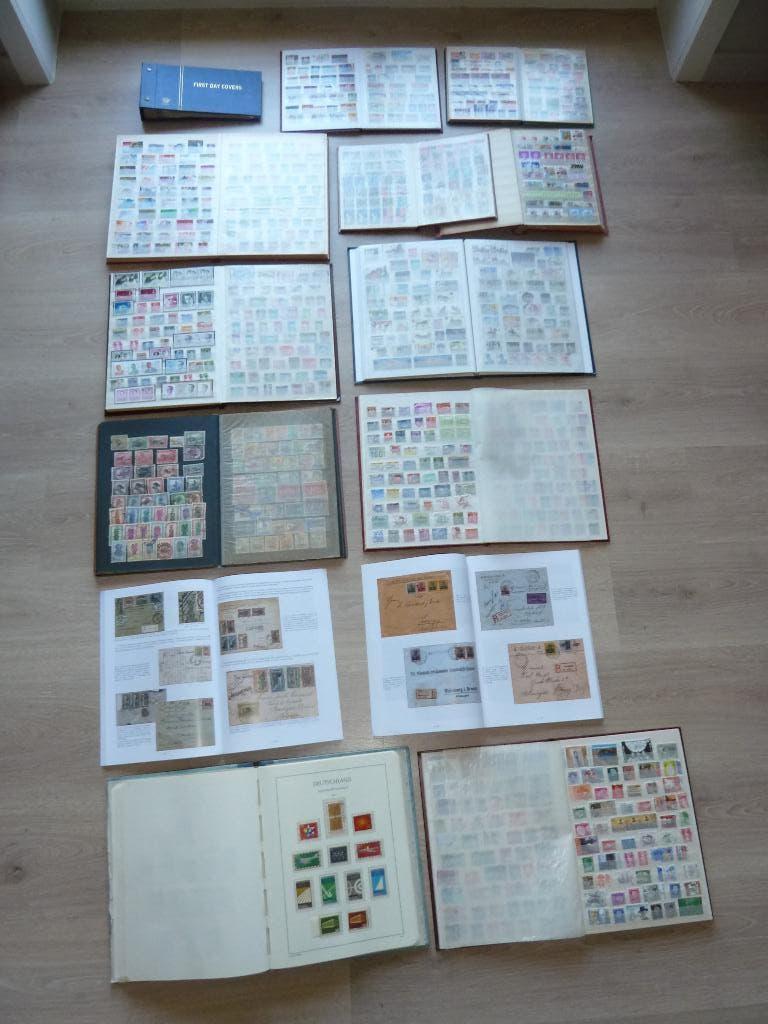 collection de timbres, Timbres & Monnaies, Timbres | Albums complets & Collections, Envoi