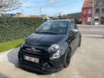 Fiat abarth 595, Auto's, Zwart, Zwart, Handgeschakeld, Airconditioning