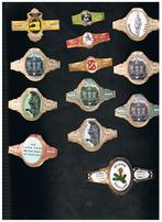 SIGARENBANDEN, Verzamelen, Verzenden, Zo goed als nieuw, Sigarenbandjes