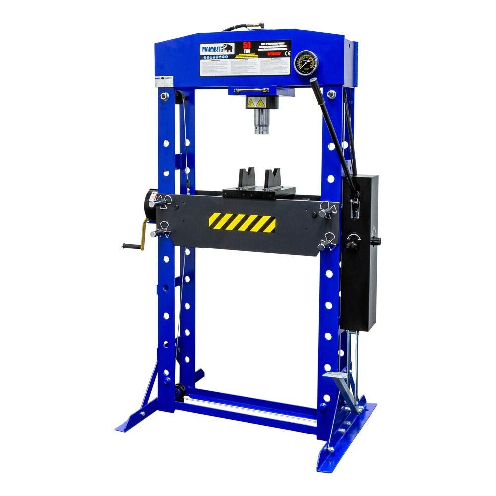 Werkplaatspers met voetpedaal 50 ton, Auto diversen, Overige Auto diversen, Verzenden