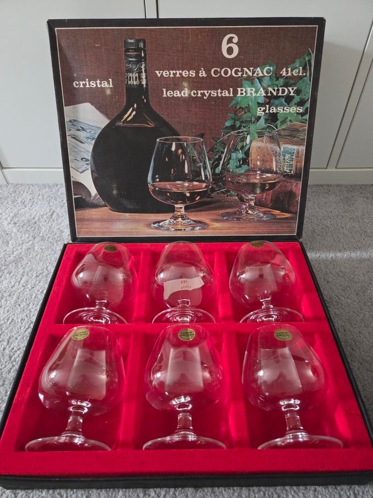 Cognac glazen, Ophalen of Verzenden