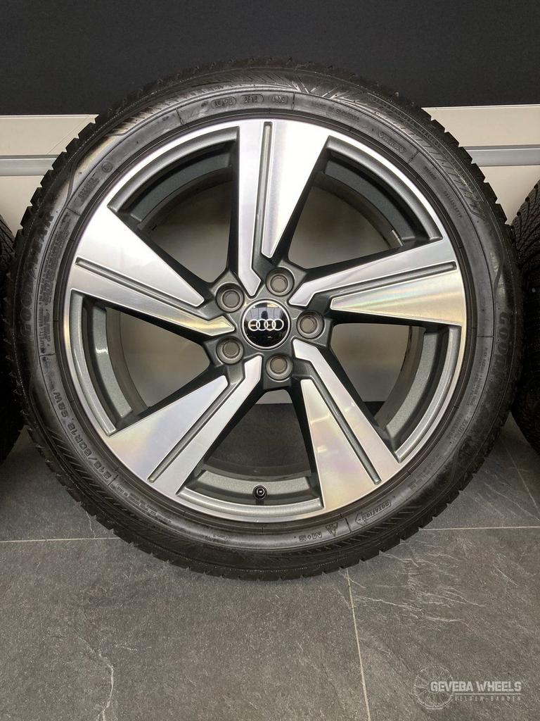 18” originele Aud Q2 velgen + allseason banden 5x112     81A, 18 inch, -, -, Banden en Velgen