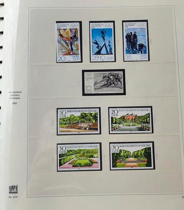 Album sécurisé DDR 1980-84 (48) état neuf, Timbres & Monnaies, Timbres | Europe | Allemagne, Non oblitéré, RDA, Enlèvement ou Envoi