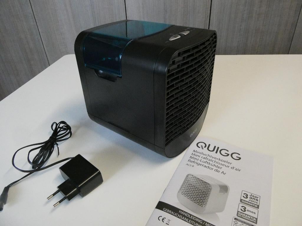 Mini refroidisseur d'air, climatiseur, ventilateur, Enlèvement ou Envoi, Moins de 60 m³, Comme neuf, Ventilateur de Table ou au Sol