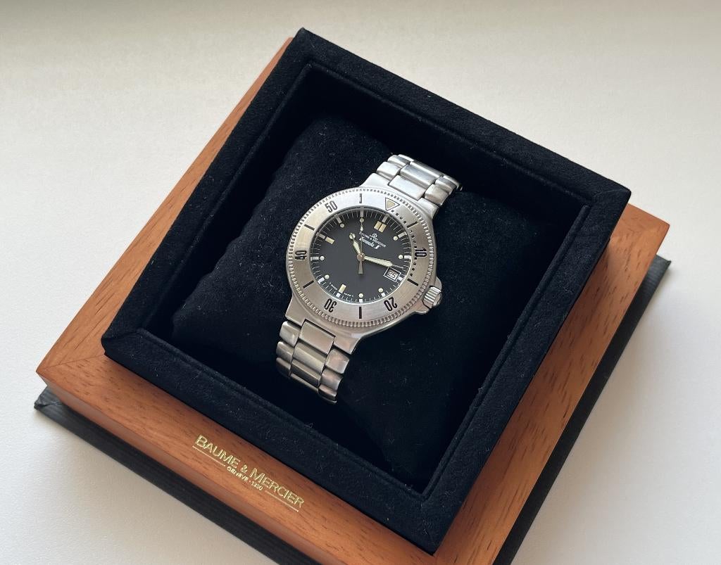 Baume & Mercier Formula S – ref. MV04FO16 (incl. box), Overige merken, Staal, Gebruikt, Staal