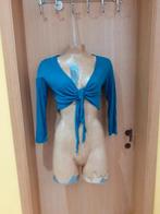 Sottovento petrolblauwe bolero — Maat S, Blauw, Ophalen of Verzenden, Maat 36 (S), Gedragen