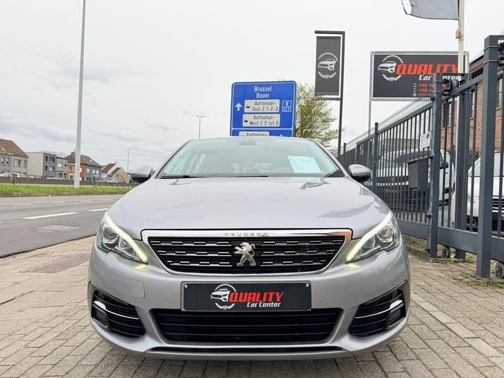 Peugeot 308 2018 Allure Automaat 045000km 131pk Euro6d Full, Testrit aan huis, Stof, Euro 6, 1198 cc