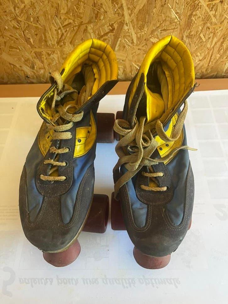 Patins à roulettes Vintage Années 80 - TBE mécanique, Enlèvement, Utilisé, Autres types