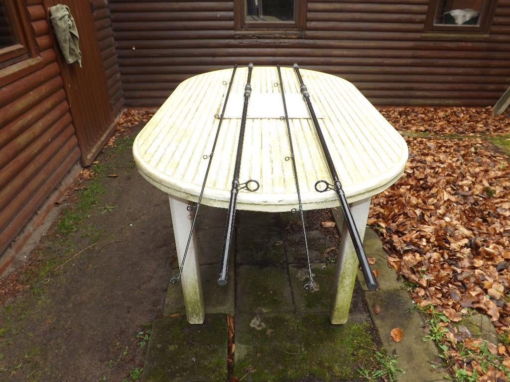 2 karper hengels van SERT 12 ft, Ophalen, Gebruikt, Werphengel