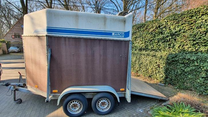 Remorque pour chevaux 4 pneus neufs, Animaux & Accessoires, Chevaux & Poneys | Semi-remorques & Remorques, Enlèvement