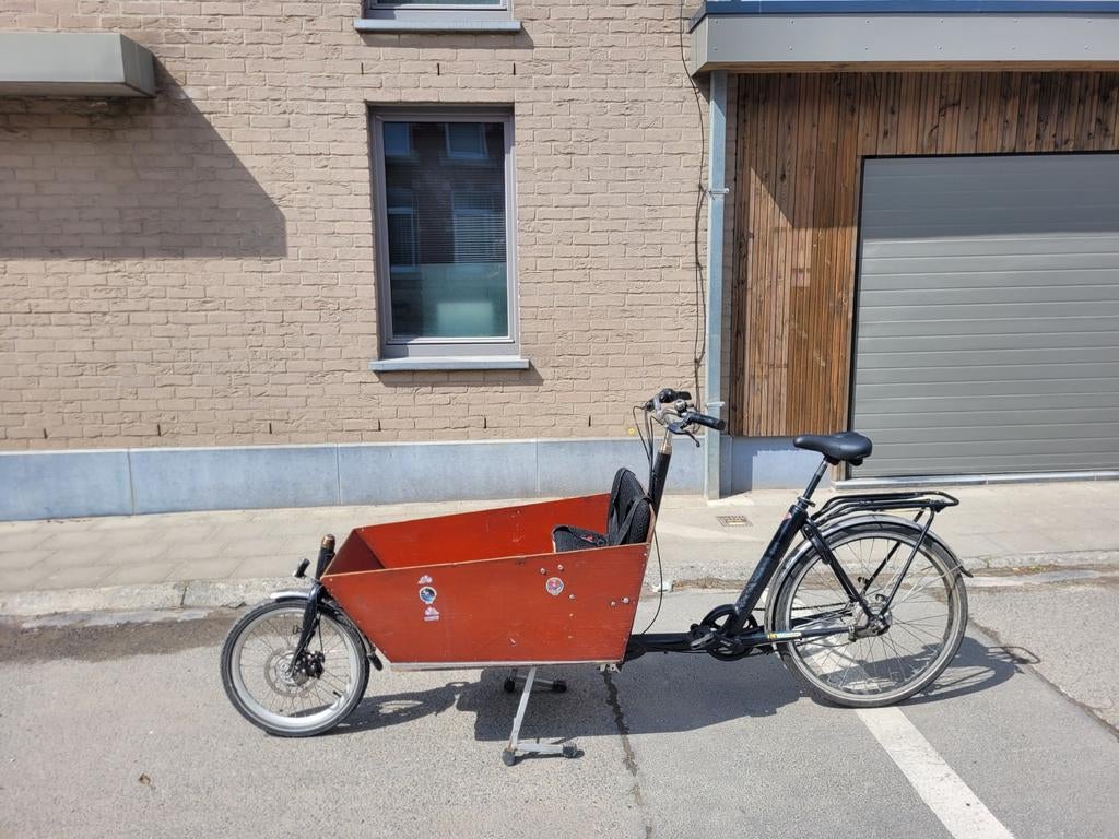 Vélo cargo Bakfiets électrique, Vélos & Vélomoteurs, Enlèvement, Électrique