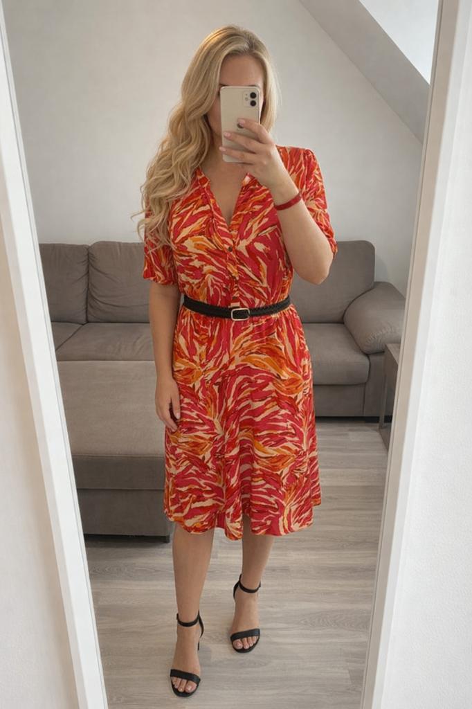 Jurk xl, K-design, Verzenden, Maat 46/48 (XL) of groter, Zo goed als nieuw