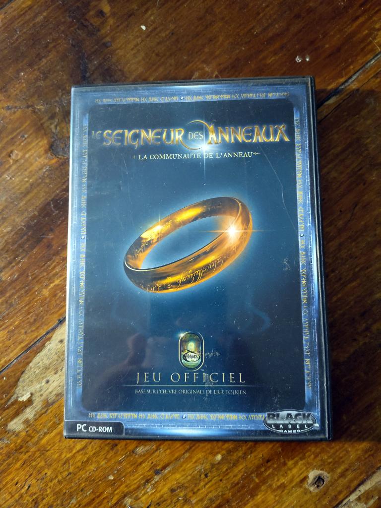 Le Seigneur des Anneaux : La communauté de l'anneau Jeu PC, Consoles de jeu & Jeux vidéo, Enlèvement ou Envoi, Utilisé, Aventure et Action