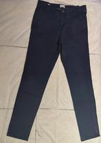 Donkerblauwe chino broek van Jack & Jones, Zo goed als nieuw, Verzenden, Blauw, Jack&Jones