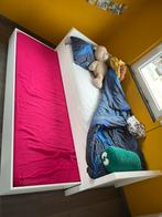 Kinderbed Bopita, Kinderen en Baby's, Kinderkamer | Bedden, Ophalen, 85 tot 100 cm, Gebruikt, Matras