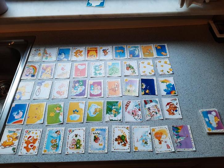 Vintage Care Bears Panini stickers – grote lot jaren 80, Verzamelen, Stickers, Ophalen of Verzenden