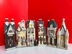 6 miniatuur huisjes, Ophalen of Verzenden