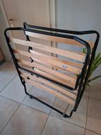 Plooibed op wieltjes, Huis en Inrichting, Slaapkamer | Bedden, Ophalen, Verstelbaar, 90 cm, Eenpersoons