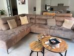 Mooie hoeksalon met elektrische relax, Ophalen, Zo goed als nieuw, Kunststof