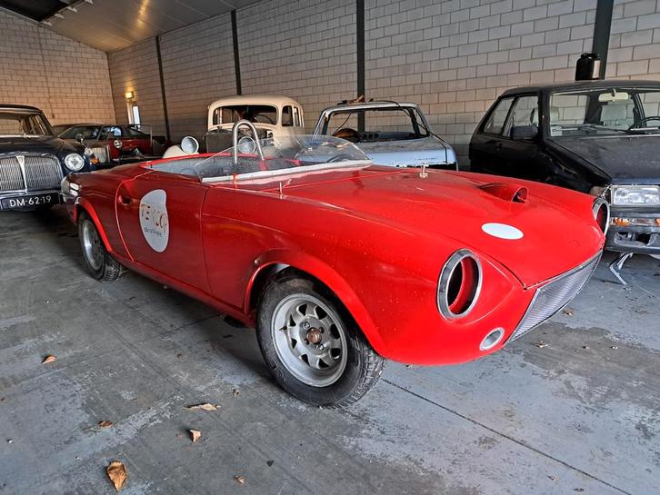 Fiat 124 cs cabrio  race auto koopje, Auto's, Oldtimers, Particulier, Fiat, Benzine, Cabriolet, Handgeschakeld, Ophalen