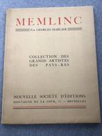 Memlinc Par Georges Marlier 1934 Brussel, Utilisé, Enlèvement ou Envoi