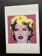BANKSY Kate Moss genummerd met stempel, Antiek en Kunst, Kunst | Litho's en Zeefdrukken, Ophalen of Verzenden